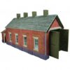 PO331: Engine Shed, Single Track (Red Brick)