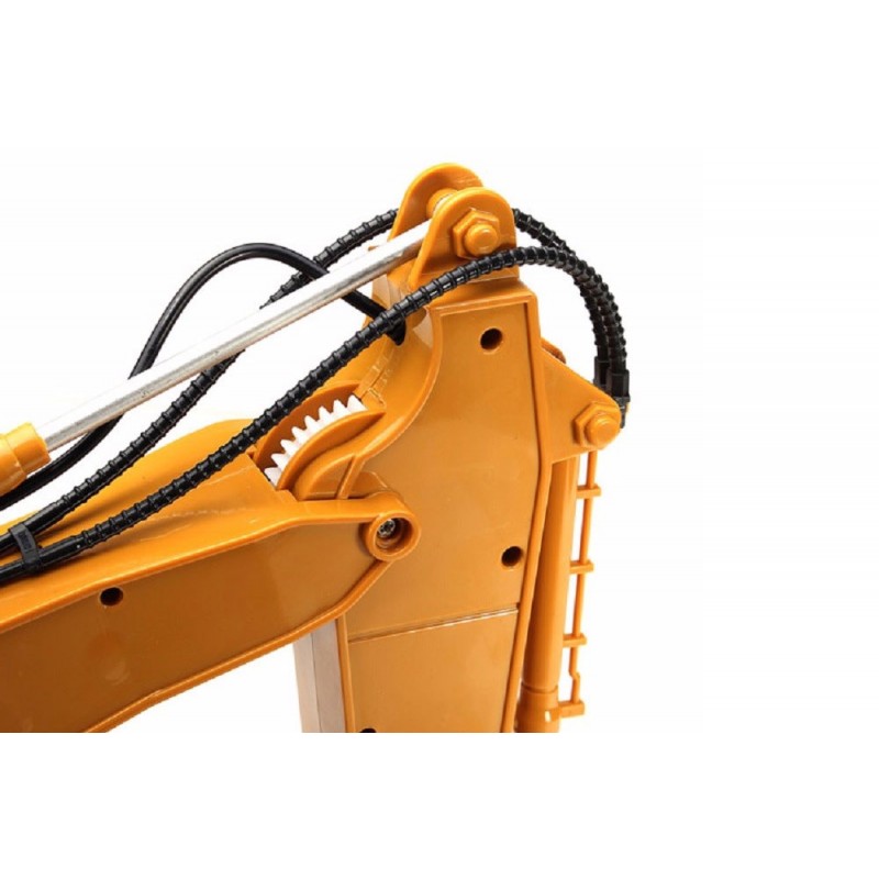 images HUINA 1/14TH SCALE RC EXCAVATOR 2.4G 15CH W/DIE CAST BUCKET