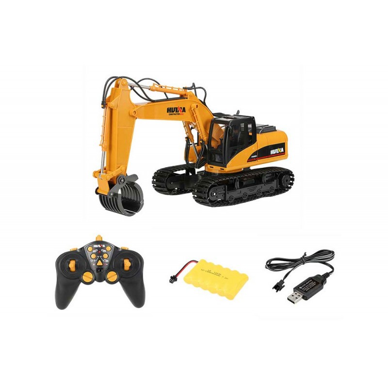 images HUINA 1/14TH SCALE RC TIMBER GRAB 2.4G 15CH W/DIE