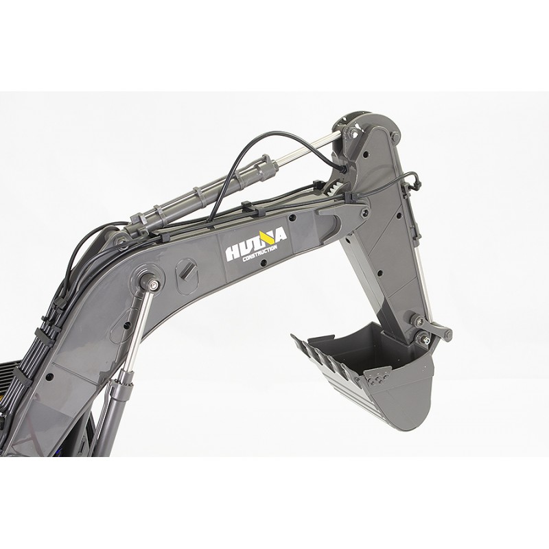 images HUINA 1/14TH RC EXCAVATOR 2.4G 22CH W/DIE CAST BUCKET