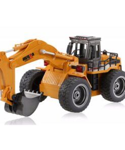 HUINA 2.4G 6CH RC EXCAVATOR W/DIE CAST BUCKET