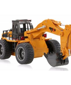 HUINA 2.4G 6CH RC EXCAVATOR W/DIE CAST BUCKET