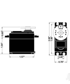 HS311 Standard Servo (High Impact Gears)