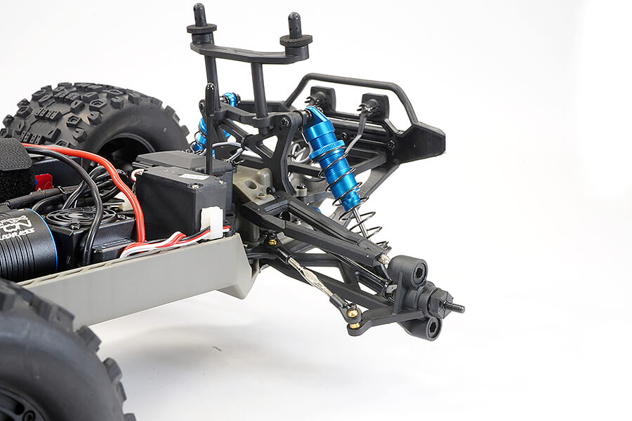 Ftx Rc Cars FTX Ramraider 1:10 Brushless Monster Truck – Green/Blue – Modellers Corner
