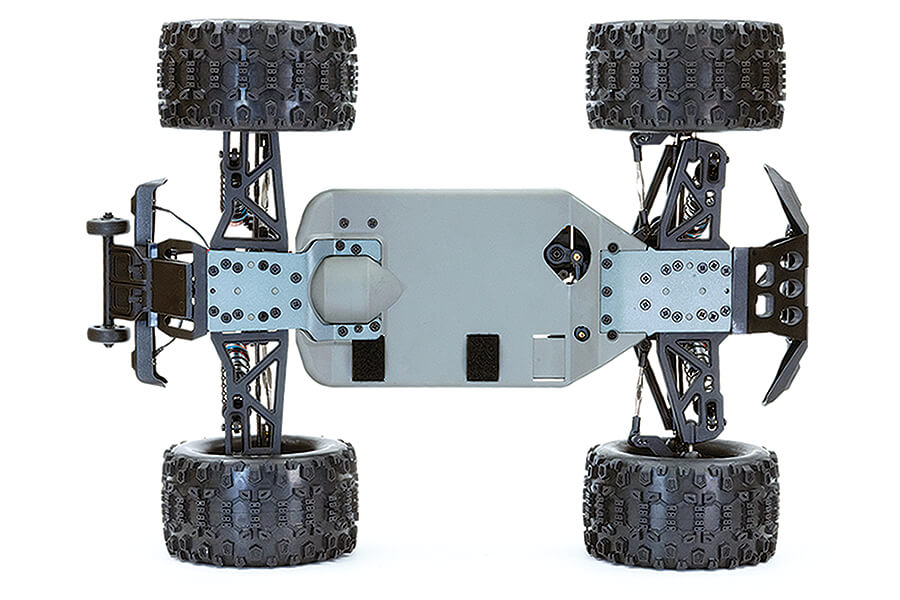 Ftx Rc Cars FTX Ramraider 1:10 Brushless Monster Truck – Red/Blue – Modellers Corner